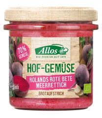 Allos Hof-Gemüse Rolands Rote Bete Meerrettich 135g