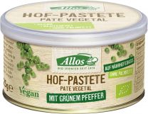 Allos Hof-Pastete Grüner Pfeffer 125g