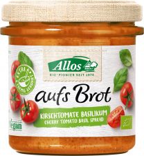 Allos aufs Brot Kirschtomate Basilikum 140g