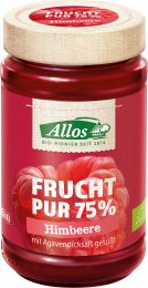 Allos Frucht Pur 75% Himbeere 250g