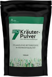 GESUND & Leben Reformqualität seit 1995 doc nature’s BIO 7 Kräuter-Pulver, Nachfüllbeutel 150g