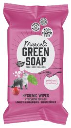 Marcels Green Soap Hygienetücher Patschuli & Cranberry 60STK