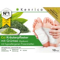 Kenrico Kräuterpflaster CCI mit Grüntee 10 Stück