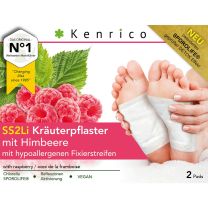 Kenrico Kräuterpflaster SS2LI mit Himbeere 2 Stück