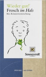 Sonnentor Frosch im Hals® Tee, Doppelkammerbeutel 27g