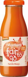 Voelkel fair to go - Karotte Mango - 100% Direktsaft 0,25l