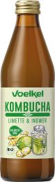 Voelkel Kombucha Limette & Ingwer 0,33l